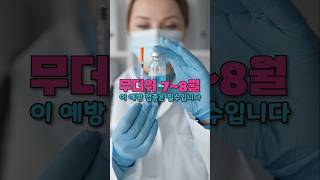 면역력 저하되는 무더운 7,8월. 대상포진 급증 예방접종 필수!